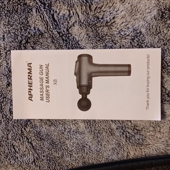 APHERMA MASSAGE GUN,  NEW IN THE BOX. - Picture 5 of 6